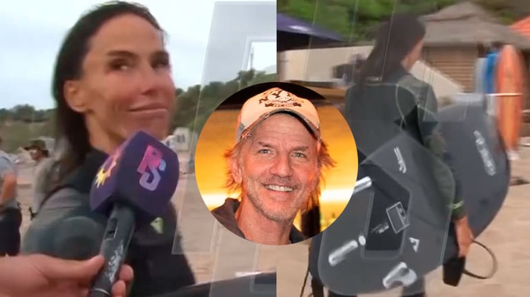 María Susini fue sorprendida en la playa: el llamativo gesto y su postura tras separarse de Facundo Arana