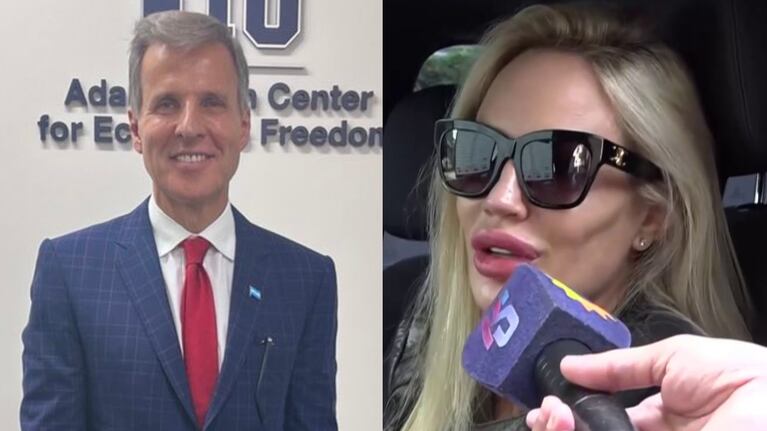Luciana Salazar volvió a arremeter contra Martín Redrado: “Es una persona perversa y violenta”