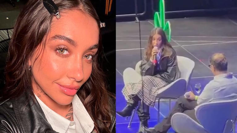 María Becerra habló ante jóvenes emprendedores y fue ovacionada: qué dijo