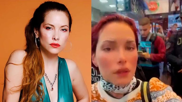 Video: una ex Gran Hermano fue detenida por agarrarse a las trompadas en una pizzería