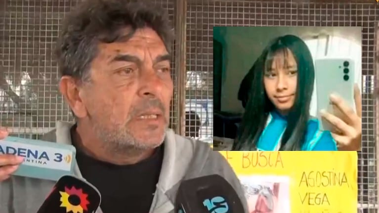 Caso Agostina: el abuelo explotó en vivo contra el ministro Quinteros en medio de la desesperada búsqueda