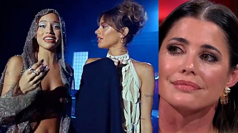 El gracioso furcio de Emilia Mernes con Tini Stoessel en el detrás de escena de La Original: “Estás más...”