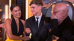 Un famoso arruinó el ingreso de Pampita a la alfombra roja de los Martín Fierro 2025: el video
