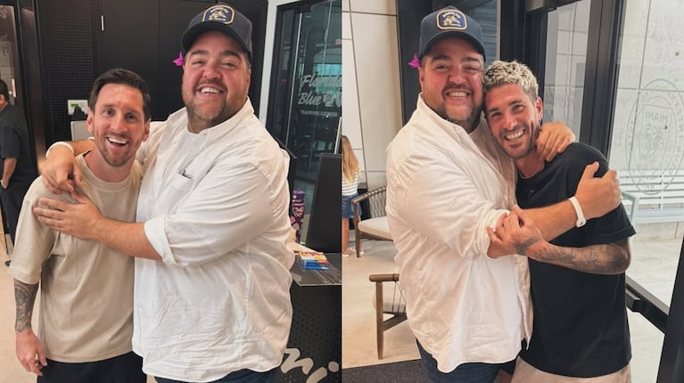 La emoción de Barassi al encontrarse con Messi y Rodrigo De Paul: “Quiero divorciarme y casarme con los dos” 