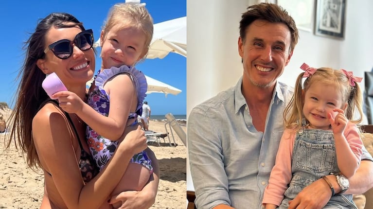 Pampita se despidió de Anita en un aeropuerto antes de reencontrarse con Roberto García Moritán: el video