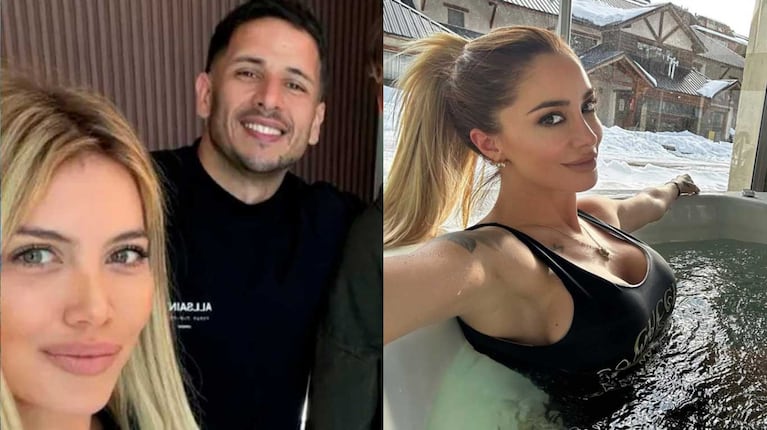 “¿Querés verme?”: qué dicen los chats íntimos del novio de Wanda Nara y Claudia Ciardone