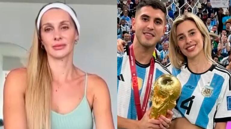 El contundente argumento de la supuesta amante de Exequiel Palacios para desvincularse del robo de la campera