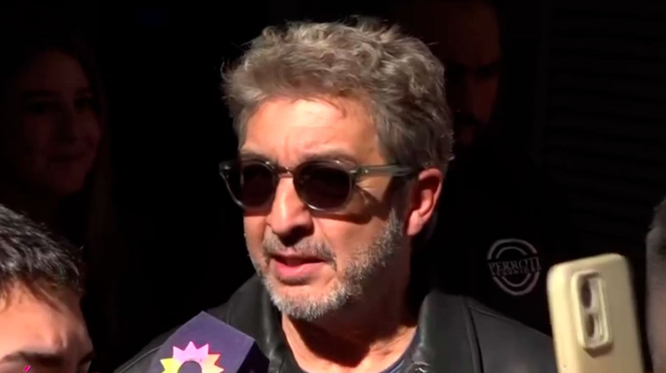 Así Ricardo Darín se plantó en plena entrevista para eludir polémicas