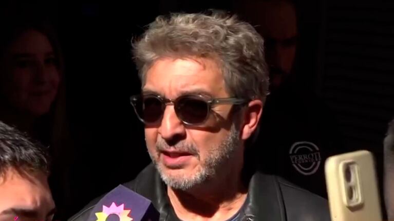Ricardo Darín frenó a un notero por una polémica pregunta: “No me metas ahí, dale”