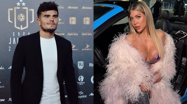 El futbolista al que vinculan con Wanda Nara rompió el silencio