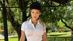 Evangelina Anderson sufrió una caída mientras montaba a caballo en México