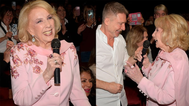 Impacto total: Mirtha Legrand apareció en la obra de Adrián Suar y generó furor