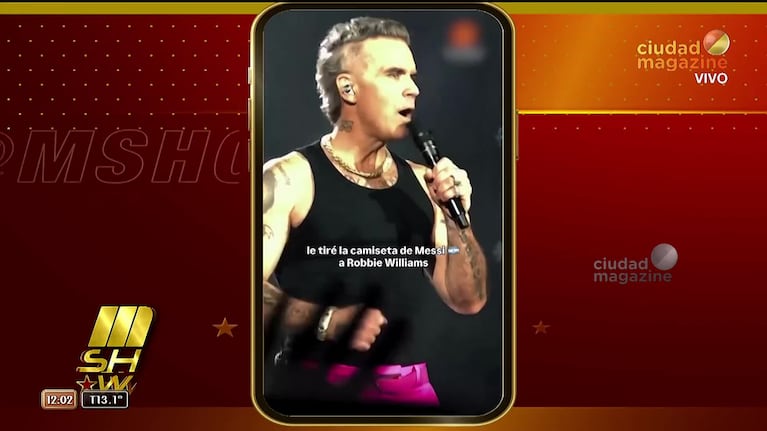 De Robbie Williams a Mick Jagger: los guiños de famosos internacionales para Argentina en el Mundial 