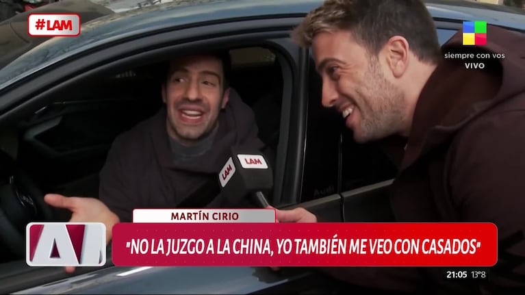 El demoledor vaticinio de Martín Cirio sobre el romance entre la China Suárez y Mauro Icardi: video