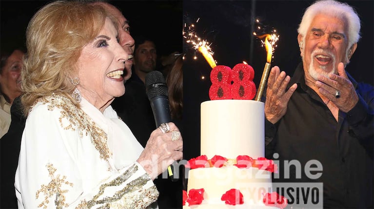 Mirtha Legrand sorprendió a Raúl Lavié en su show por sus 88 años: “Estas más joven que nunca”