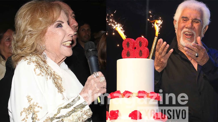 Mirtha Legrand sorprendió a Raúl Lavié en su show por sus 88 años: “Estas más joven que nunca”