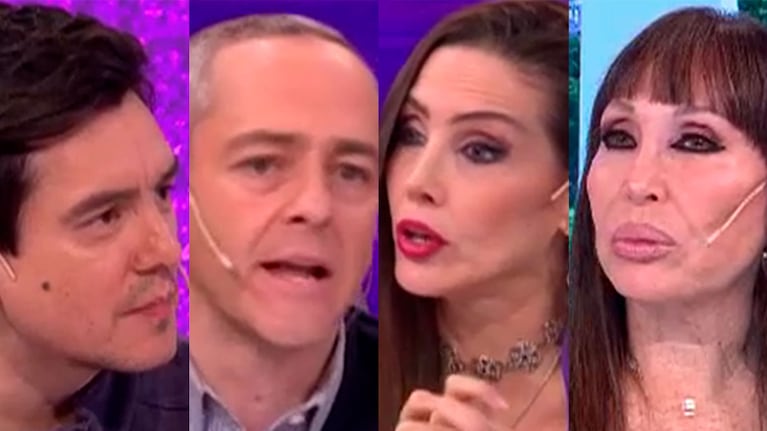 La fuerte reacción de Moria Casán al tremendo cruce de Amalia Díaz Guiñazú con Gustavo Méndez: “¿Estás...?"