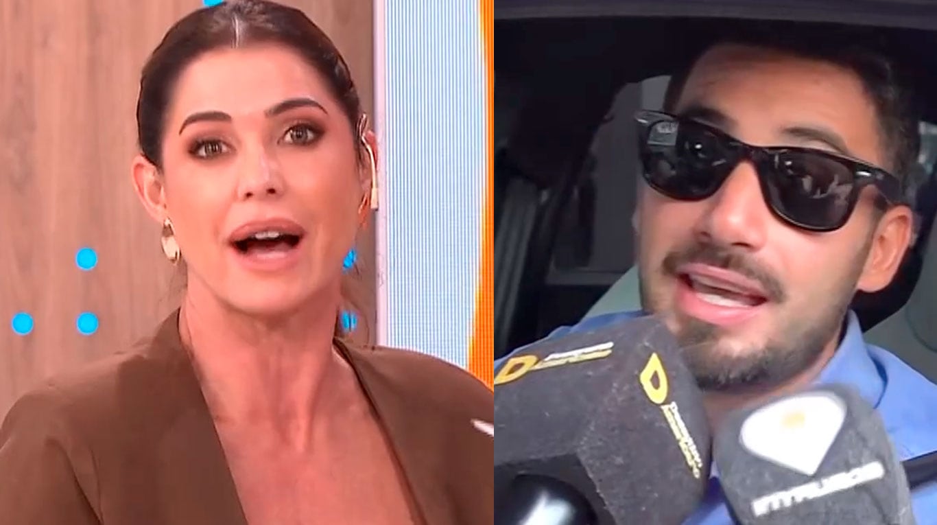 Video: el enojo en vivo de Pamela David con Nico Occhiato