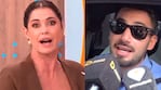 Video: el enojo en vivo de Pamela David con Nico Occhiato
