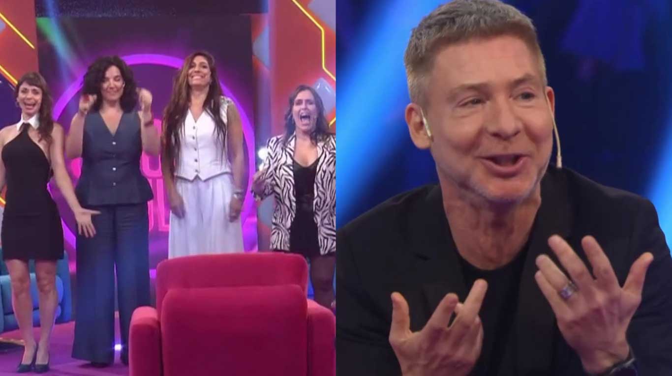 El sincericidio de Adrián Suar con Las Chicas de la Culpa: habló de cómo se baña, de su cuerpo y hasta de canjes