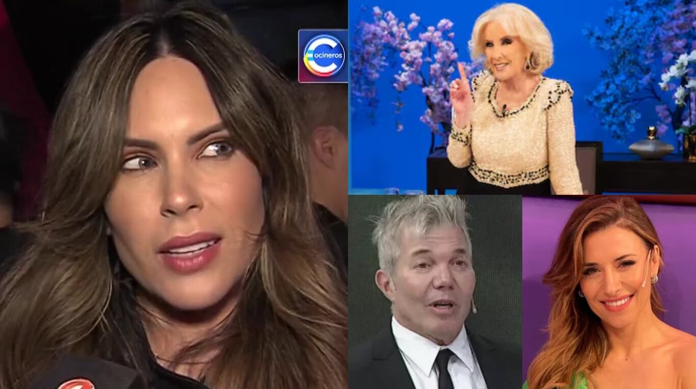 El enojo de Barby Franco con Mirtha Legrand tras recordarle en vivo a Fernando Burlando su romance con Mariana Brey