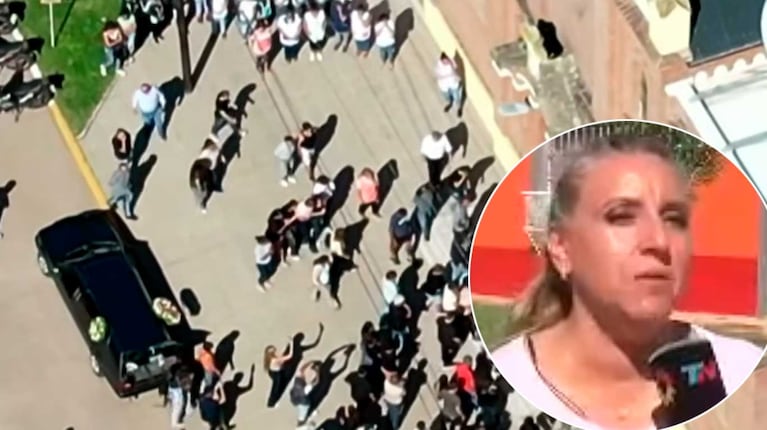 El desgarrador momento de Paula Bernini al ver el ataúd de Ian Cabrera: “Es imposible contener las lágrimas”