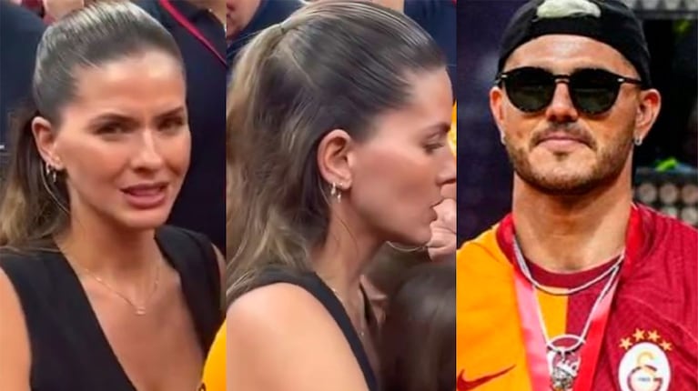 Así fue el mal momento que pasó la China Suárez con Mauro Icardi sus hijos en los festejos del Galatasaray