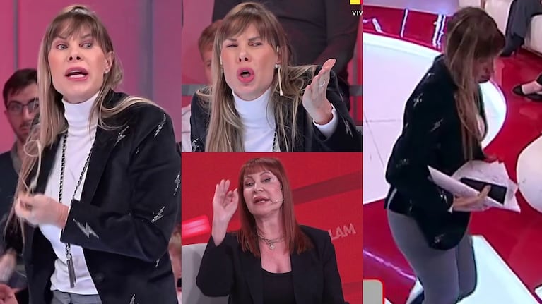 Karen Reichardt y Matilda Blanco protagonizaron un escandaloso cruce en LAM con gritos e insultos