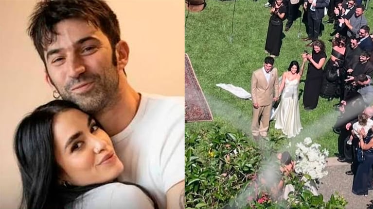 Lali Espósito y Pedro Rosemblat dieron el “sí”: el blindaje anti-curiosos y la foto aérea de la ceremonia