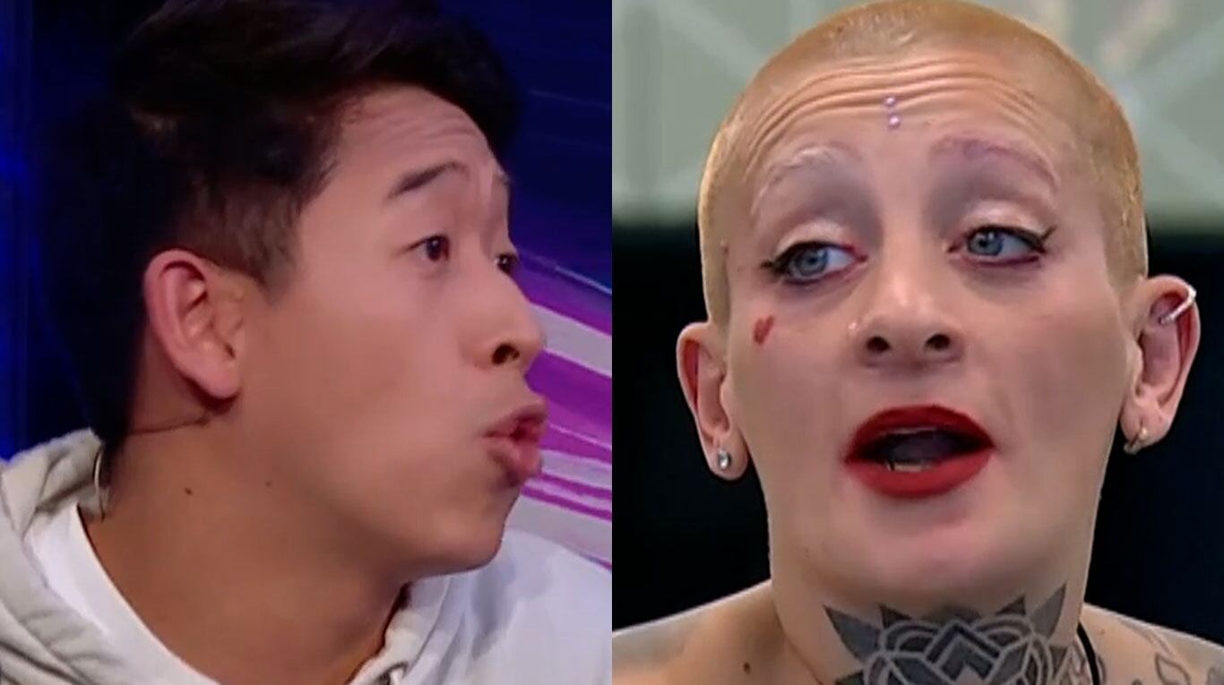 Furia cruzó con todo a Martín Ku en El Debate de Gran Hermano y se sacaron chispas: el video