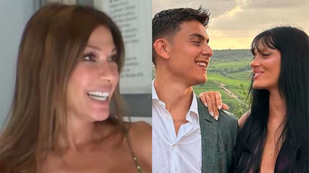 Catherine Fullop, Oriana Sabatini y Paulo Dybala