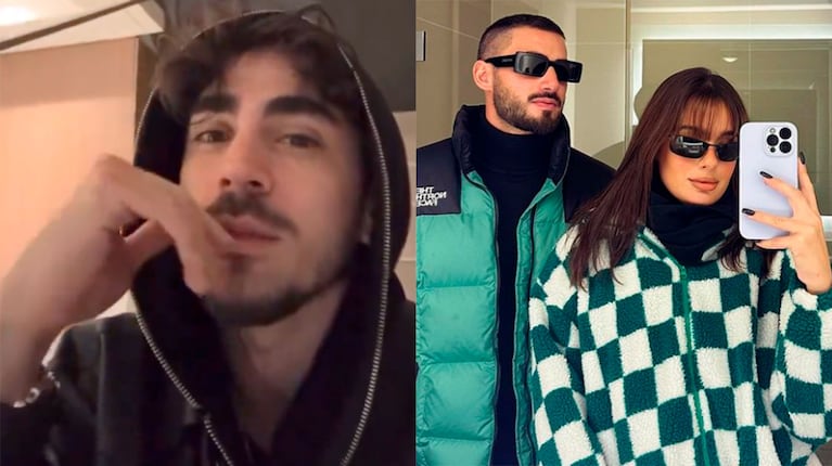 Agustín Franzoni arremetió contra Occhiamin y reveló si le fue infiel a Flor Jazmín Peña: “A ella yo…”