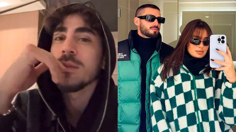 Agustín Franzoni arremetió contra Occhiamin y reveló si le fue infiel a Flor Jazmín Peña: “A ella yo…”