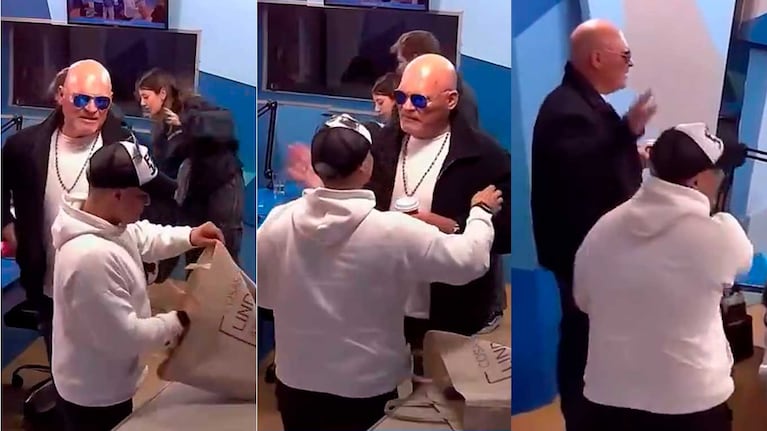 Video: Alfa le pegó a Hernán Ontivero en vivo y casi terminan a las trompadas