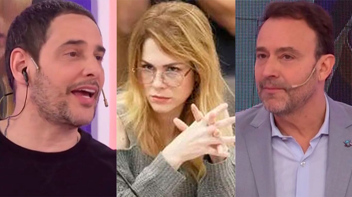 Rodrigo Lussich, Lilia Lemoine y Adrián Pallares