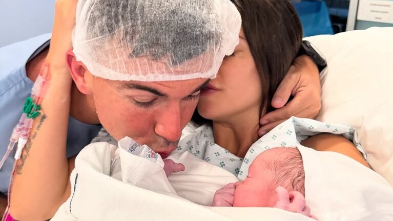 Sol Pérez mostró las primeras imágenes de su hijo Marco: “Bienvenido, te amo con toda mi vida”