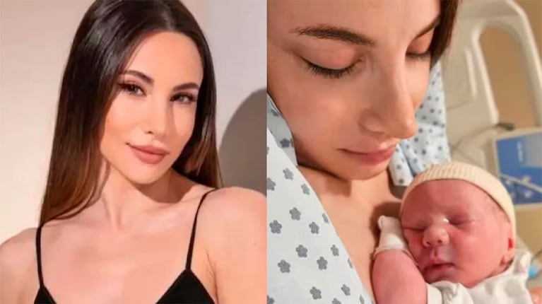 Magui Bravi mostró cómo baña a su bebé de un mes: el tierno video