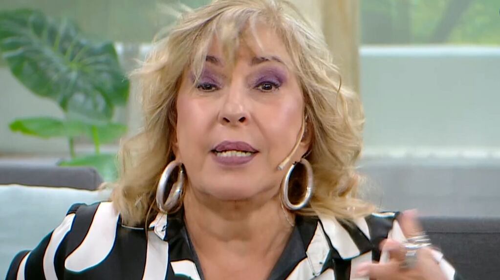 Georgina Barbarossa salió al aire con “algo” en la cara y descargó su enojo en vivo