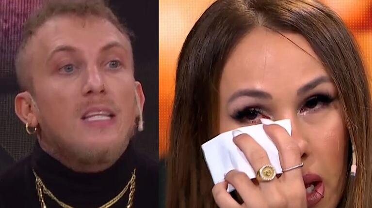 Barby Silenzi rompió en llanto en vivo, tras la reciente separación del Polaco: “Intento seguir por las nenas”