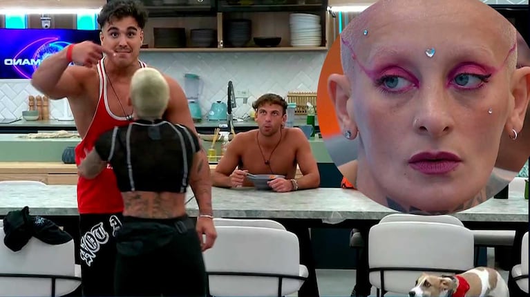 Gran Hermano 2023: Furia estalló contra Mauro, asustó al perro Arturo y recibió una tremenda sanción