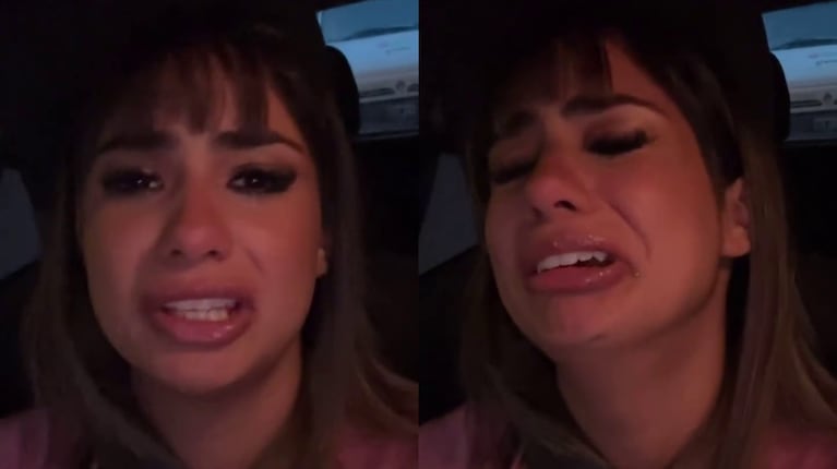 Daniela Celis compartió un video llorando desconsoladamente y preocupó a sus fans: “Es el peor día de mi vida”