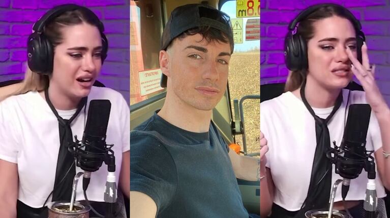 Desconsolado llanto de Sabrina Cortez al hablar de su relación con Alan Simone: “Obvio que hay amor, pero...”