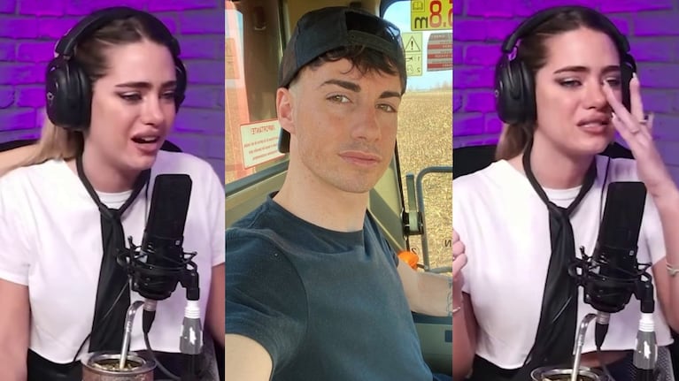 Desconsolado llanto de Sabrina Cortez al hablar de su relación con Alan Simone: “Obvio que hay amor, pero...”