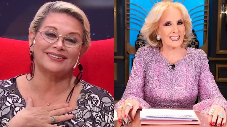 Mirtha Legrand se emocionó al hablar con Carmen Barbieri de su cumpleaños: “Es un día de fiesta”