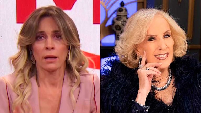 Remodelaron la estatua de Mirtha Legrand y así reaccionó Sandra Borghi en vivo