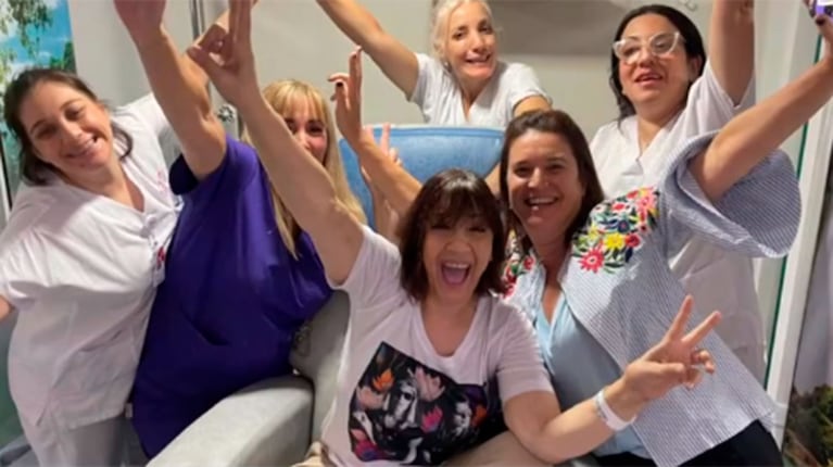 La Negra Vernaci terminó su tratamiento, tras ser operada por un tumor maligno: “Chau quimios”