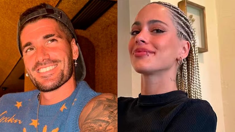 Rodrigo de Paul se hizo el mismo look que Tini Stoessel ¡y hasta se puso extensiones!: las imágenes