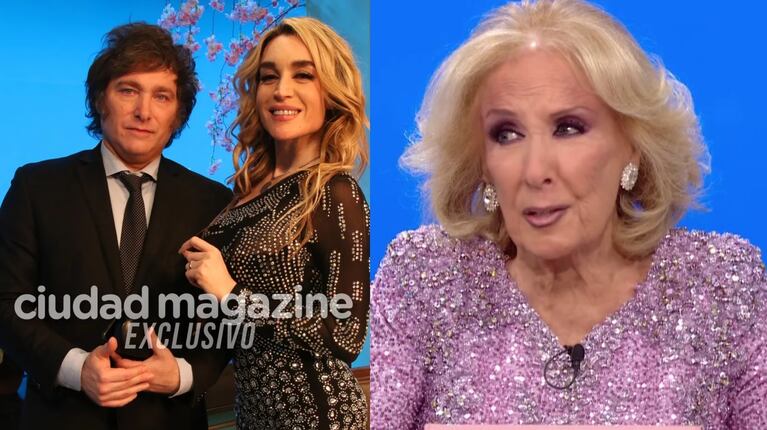 Mirtha Legrand sacudió a Javier Milei y Fátima Florez con una picantísima frase: “Son raros ustedes” 