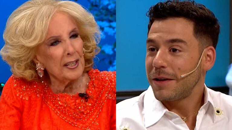 Mirtha Legrand descolocó a Fernando Dente en su programa: “Te voy a hacer una pregunta espantosa”