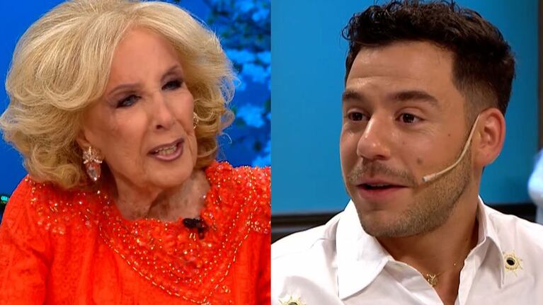 Mirtha Legrand descolocó a Fernando Dente en su programa: “Te voy a hacer una pregunta espantosa”